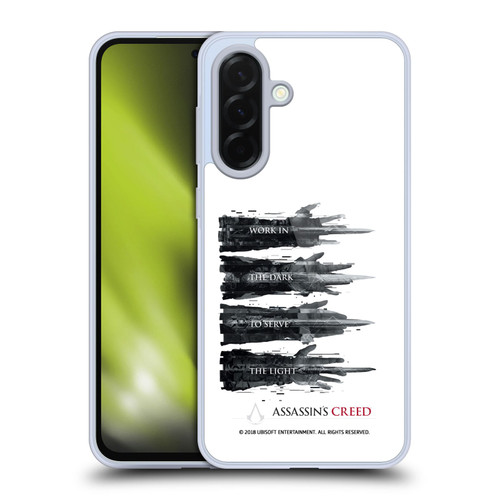 Assassin's Creed Legacy Typography Hidden Blades Soft Gel Case for Samsung Galaxy A36 5G
