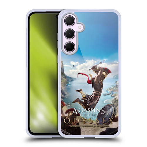 Assassin's Creed Odyssey Key Art Alexios Jump Soft Gel Case for Samsung Galaxy A35 5G