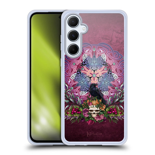Brigid Ashwood Celtic Morrigans Ravens Soft Gel Case for Samsung Galaxy A55 5G