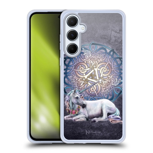 Brigid Ashwood Celtic Unicorn Soft Gel Case for Samsung Galaxy A55 5G