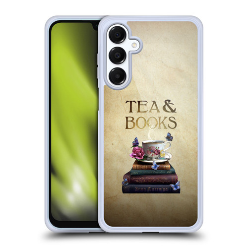 Brigid Ashwood Vintage Romance 2 Tea And Books Soft Gel Case for Samsung Galaxy A16 5G & MagSafe