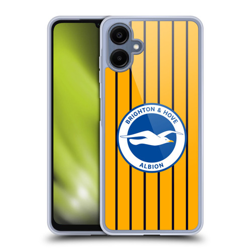 Brighton & Hove Albion F.C 2024/25 Badge Kit Away Soft Gel Case for Samsung Galaxy A06 4G / 5G