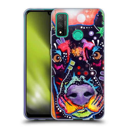 Dean Russo Dogs 3 Doberman Soft Gel Case for Huawei P Smart (2020)