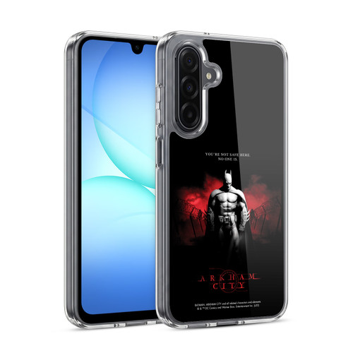 Batman Arkham City Graphics Batman Not Safe Here Soft Gel Case for Samsung Galaxy A17 4G / 5G