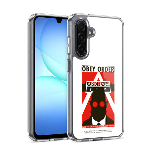 Batman Arkham City Graphics Hugo Strange Obey Order Soft Gel Case for Samsung Galaxy A17 4G / 5G