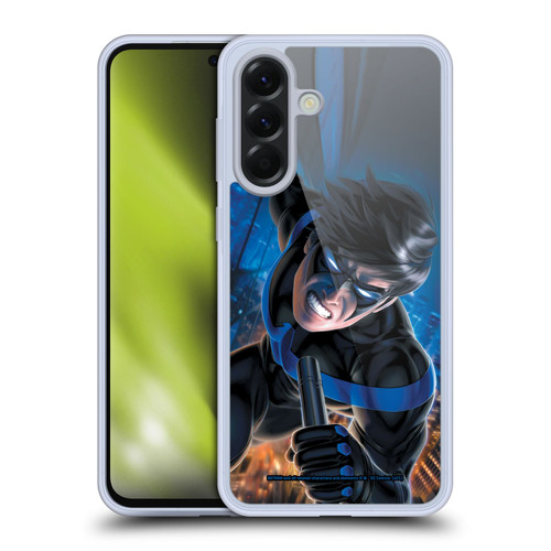 Batman DC Comics Nightwing Blue Logo Suit #60 2019 Soft Gel Case for Samsung Galaxy A56 5G