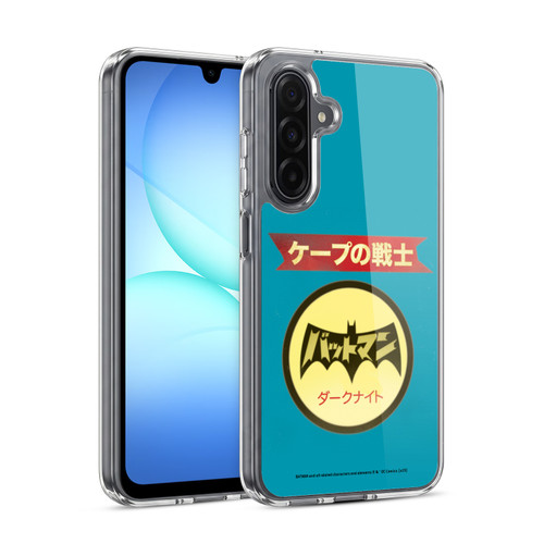 Batman DC Comics Vintage Fashion Japanese Logo Soft Gel Case for Samsung Galaxy A17 4G / 5G