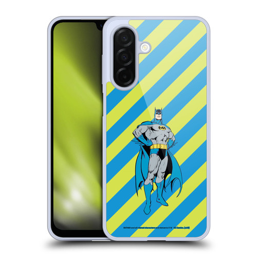 Batman DC Comics Vintage Fashion Stripes Soft Gel Case for Samsung Galaxy A26 5G