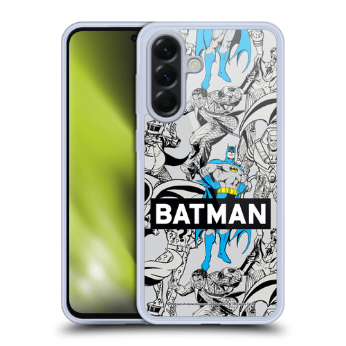 Batman DC Comics Vintage Fashion Patterns Soft Gel Case for Samsung Galaxy A56 5G