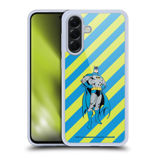 Batman DC Comics Vintage Fashion Stripes Soft Gel Case for Samsung Galaxy A56 5G