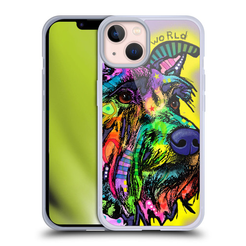 Dean Russo Dogs 3 My Schnauzer Soft Gel Case for Apple iPhone 13