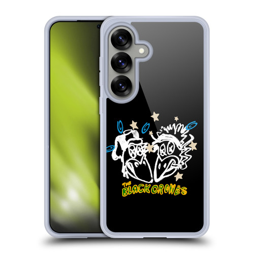 The Black Crowes Graphics Heads Soft Gel Case for Samsung Galaxy S25 & MagSafe
