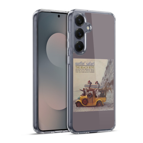 The Beach Boys Album Cover Art Surfin Safari Soft Gel Case for Samsung Galaxy S25+
