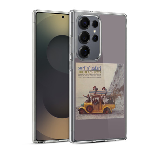 The Beach Boys Album Cover Art Surfin Safari Soft Gel Case for Samsung Galaxy S25 Ultra