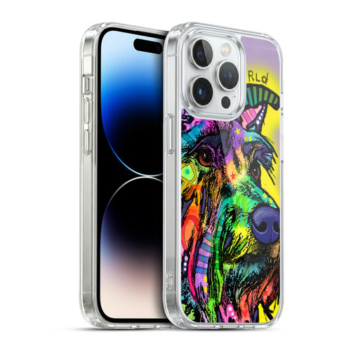 Dean Russo Dogs 3 My Schnauzer Soft Gel Case for Apple iPhone 13 Pro