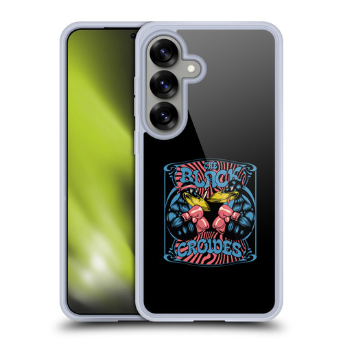 The Black Crowes Graphics Boxing Soft Gel Case for Samsung Galaxy S25 & MagSafe