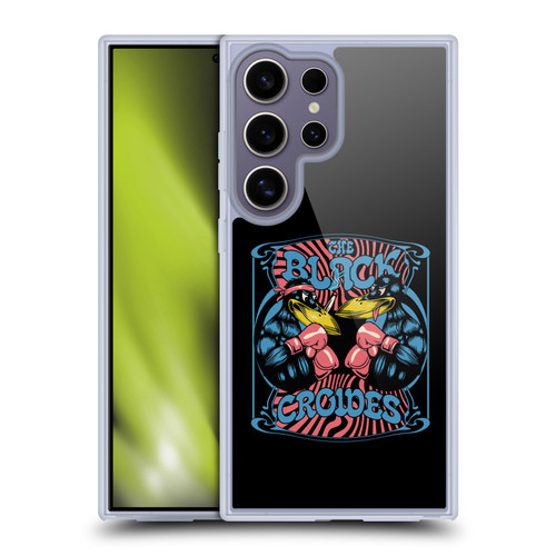 The Black Crowes Graphics Boxing Soft Gel Case for Samsung Galaxy S25 Ultra & MagSafe