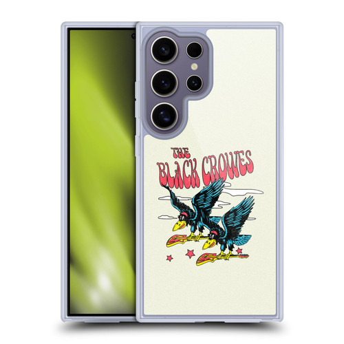 The Black Crowes Graphics Flying Guitars Soft Gel Case for Samsung Galaxy S25 Ultra & MagSafe