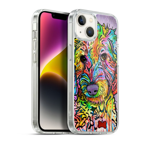 Dean Russo Dogs 3 Sweet Poodle Soft Gel Case for Apple iPhone 14 Plus