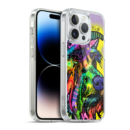 Dean Russo Dogs 3 My Schnauzer Soft Gel Case for Apple iPhone 14 Pro