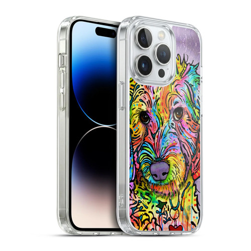 Dean Russo Dogs 3 Sweet Poodle Soft Gel Case for Apple iPhone 14 Pro