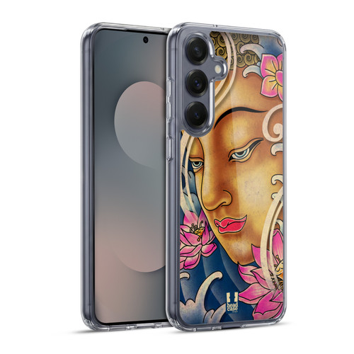 Head Case Designs Buddha Gautama Soft Gel Case for Samsung Galaxy S25+ & MagSafe
