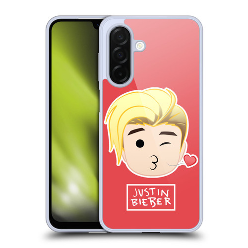 Justin Bieber Justmojis Kiss Soft Gel Case for Samsung Galaxy A26 5G