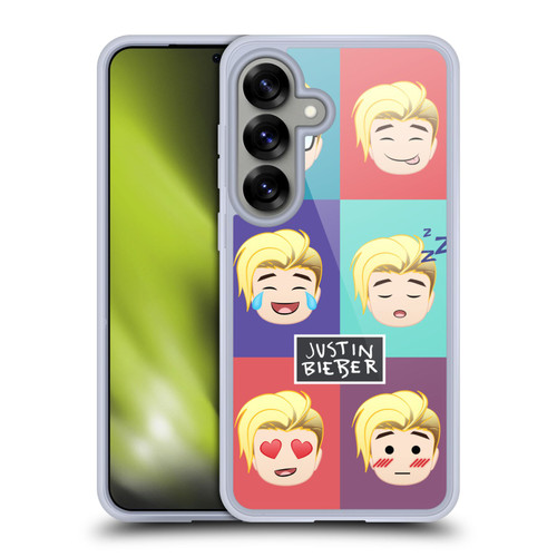 Justin Bieber Justmojis Cute Faces Soft Gel Case for Samsung Galaxy S25 & MagSafe