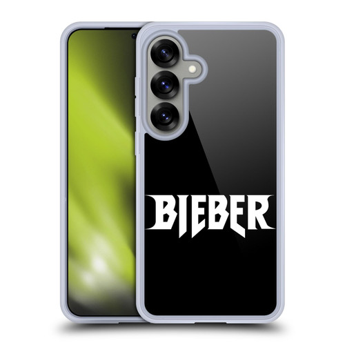 Justin Bieber Tour Merchandise Logo Name Soft Gel Case for Samsung Galaxy S25 & MagSafe
