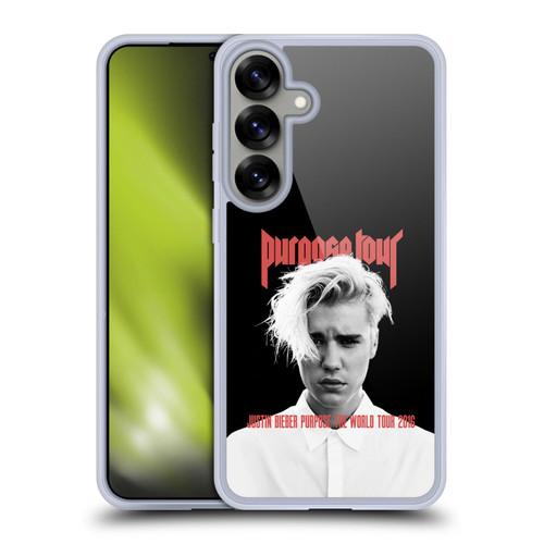 Justin Bieber Tour Merchandise Purpose Poster Soft Gel Case for Samsung Galaxy S25+ & MagSafe
