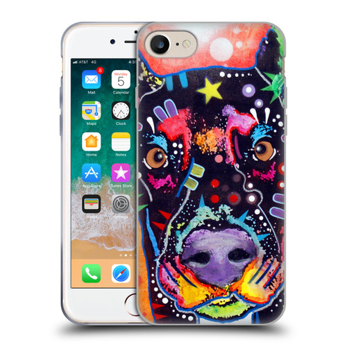 Dean Russo Dogs 3 Doberman Soft Gel Case for Apple iPhone 7 / 8 / SE 2020 & 2022