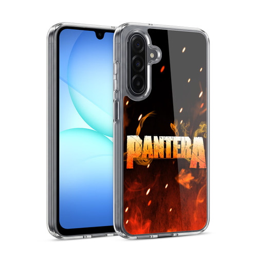 Pantera Art Fire Soft Gel Case for Samsung Galaxy A17 4G / 5G