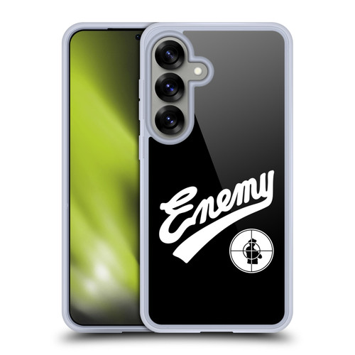 Public Enemy Graphics Logotype Soft Gel Case for Samsung Galaxy S25 & MagSafe