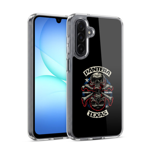 Pantera Art Double Cross Soft Gel Case for Samsung Galaxy A17 4G / 5G
