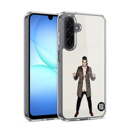 Robbie Williams Calendar Animal Print Coat Soft Gel Case for Samsung Galaxy A17 4G / 5G