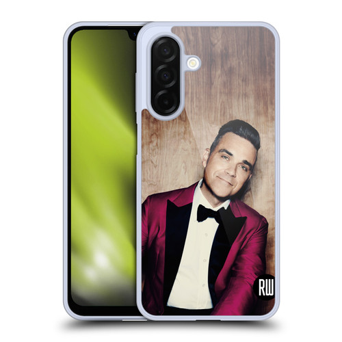 Robbie Williams Calendar Magenta Tux Soft Gel Case for Samsung Galaxy A26 5G