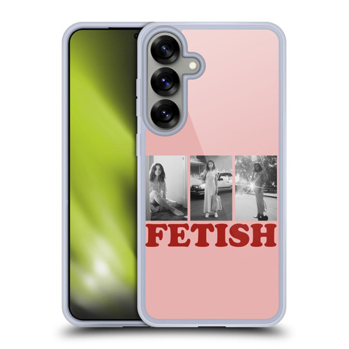 Selena Gomez Fetish Black & White Album Photos Soft Gel Case for Samsung Galaxy S25+ & MagSafe