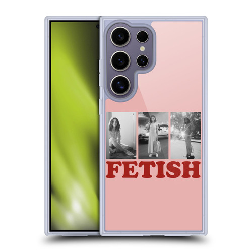 Selena Gomez Fetish Black & White Album Photos Soft Gel Case for Samsung Galaxy S25 Ultra & MagSafe