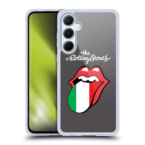 The Rolling Stones International Licks 1 Italy Soft Gel Case for Samsung Galaxy A55 5G