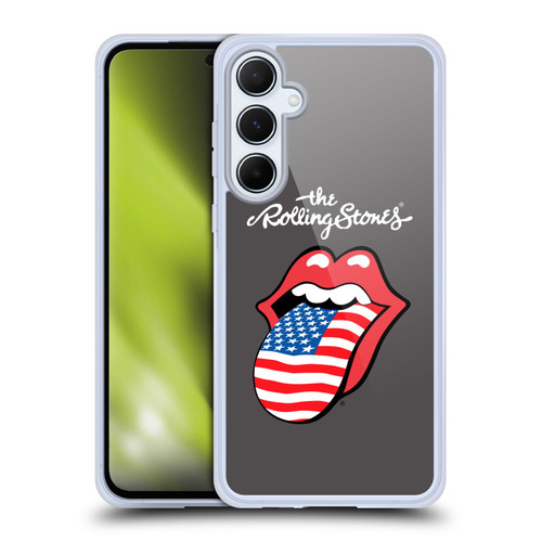 The Rolling Stones International Licks 1 United States Soft Gel Case for Samsung Galaxy A55 5G
