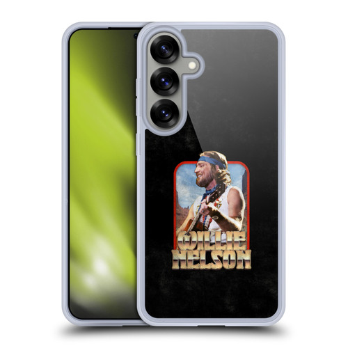 Willie Nelson Grunge Vintage Soft Gel Case for Samsung Galaxy S25+ & MagSafe