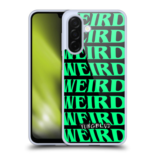 Yungblud Graphics Weird! Text Soft Gel Case for Samsung Galaxy A26 5G