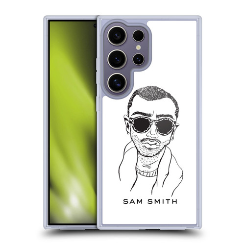 Sam Smith Art Illustration Soft Gel Case for Samsung Galaxy S25 Ultra & MagSafe