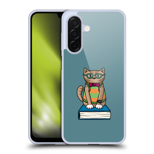 Beth Wilson Doodlecats Nerd Soft Gel Case for Samsung Galaxy A26 5G