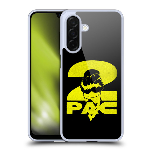 Tupac Shakur Logos Yellow Fist Soft Gel Case for Samsung Galaxy A26 5G