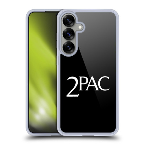Tupac Shakur Logos Serif Soft Gel Case for Samsung Galaxy S25+
