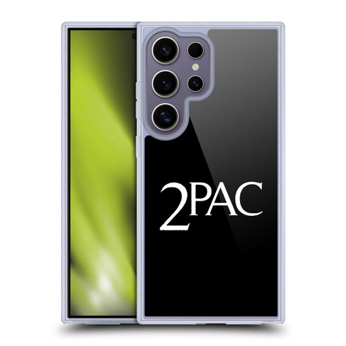 Tupac Shakur Logos Serif Soft Gel Case for Samsung Galaxy S25 Ultra