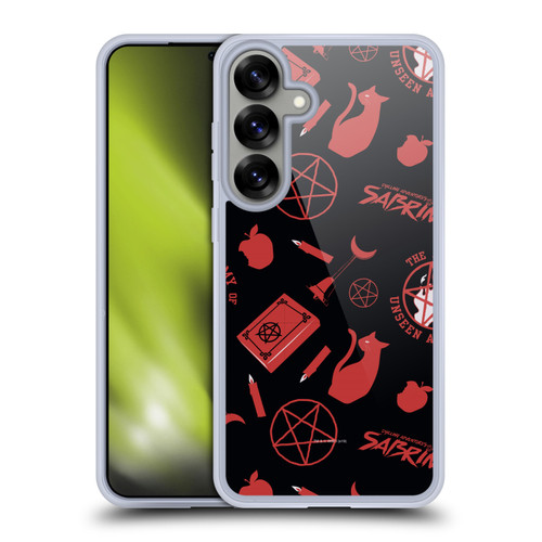 Chilling Adventures of Sabrina Graphics Black Magic Soft Gel Case for Samsung Galaxy S25+ & MagSafe