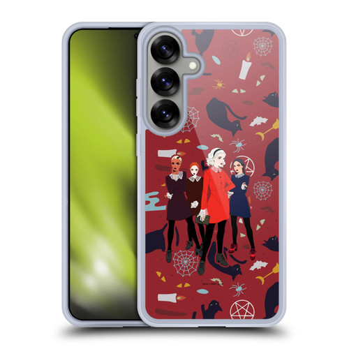 Chilling Adventures of Sabrina Graphics Witch Posey Soft Gel Case for Samsung Galaxy S25+ & MagSafe