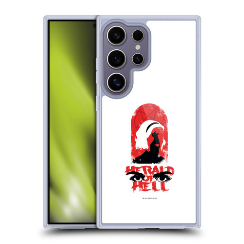 Chilling Adventures of Sabrina Graphics Herald Of Hell Soft Gel Case for Samsung Galaxy S25 Ultra & MagSafe